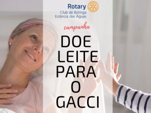 Campanha Rotary Doação de Leite para o GACCI